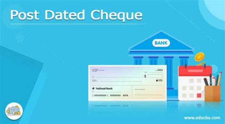 What are post dated vouchers?