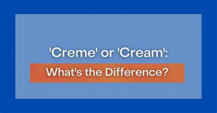 What does creme mean?