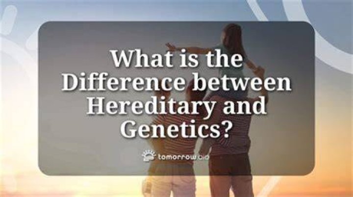 Whats the difference between heredity and genetics?
