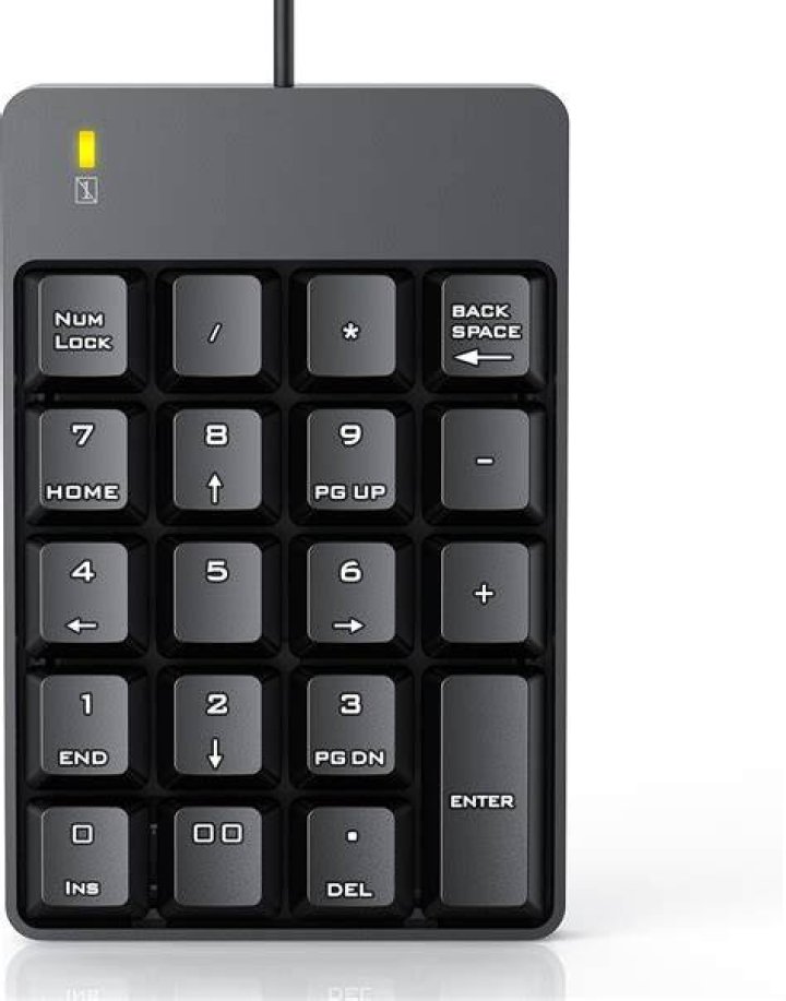 Why are numeric keypad different?